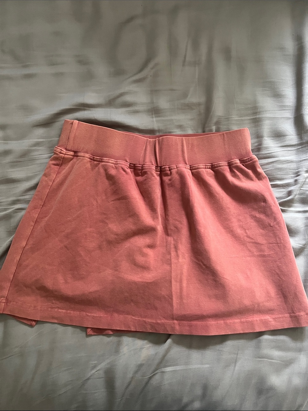 Women’s Cotton Tank Top & Skort Set - Brick Red - XS/S - Picture 7 of 7